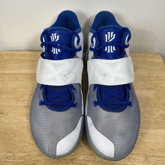 Nike Kyrie Flytrap 3 White Varsity Royal Blue Basketball Size 10 - Picture 3 of 13